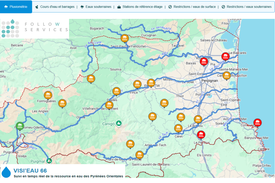 Lire la suite à propos de l’article Extension des fonctionnalités pour le portail Visi&rsquo;Eau 66